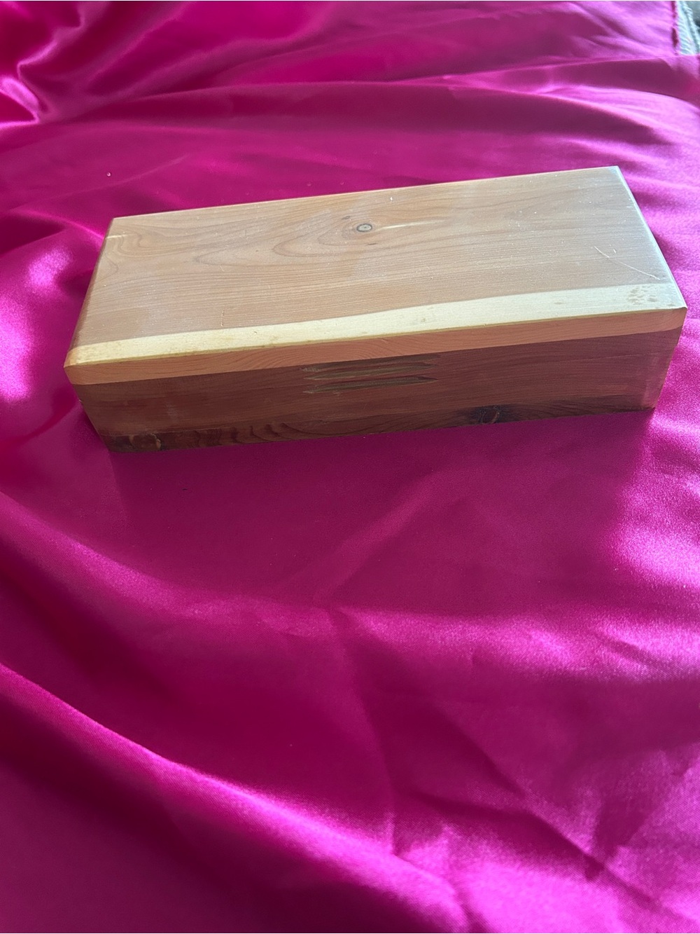 Vintage Wooden Pencil Box